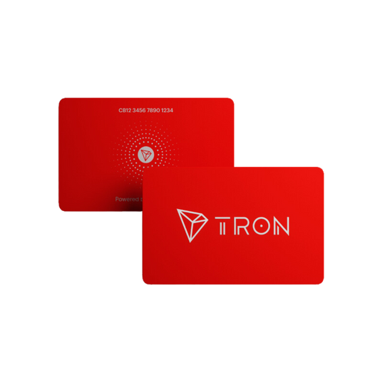 Tangem Tron Edição Limitada Pack 3 Cards