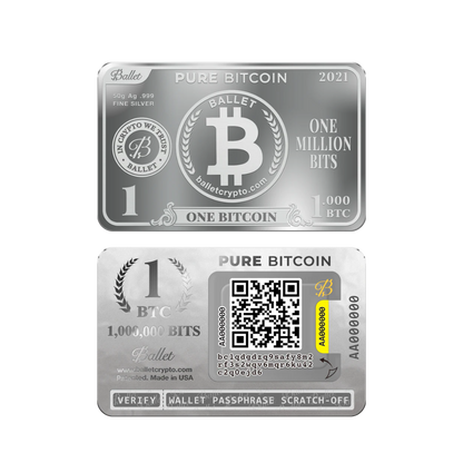 Ballet Pure Bitcoin Signature Set