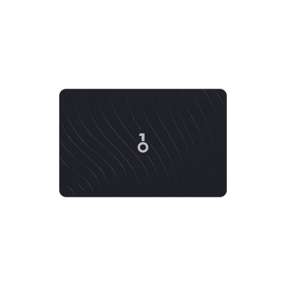 OneKey Lite Recovery Phrase Backup Card